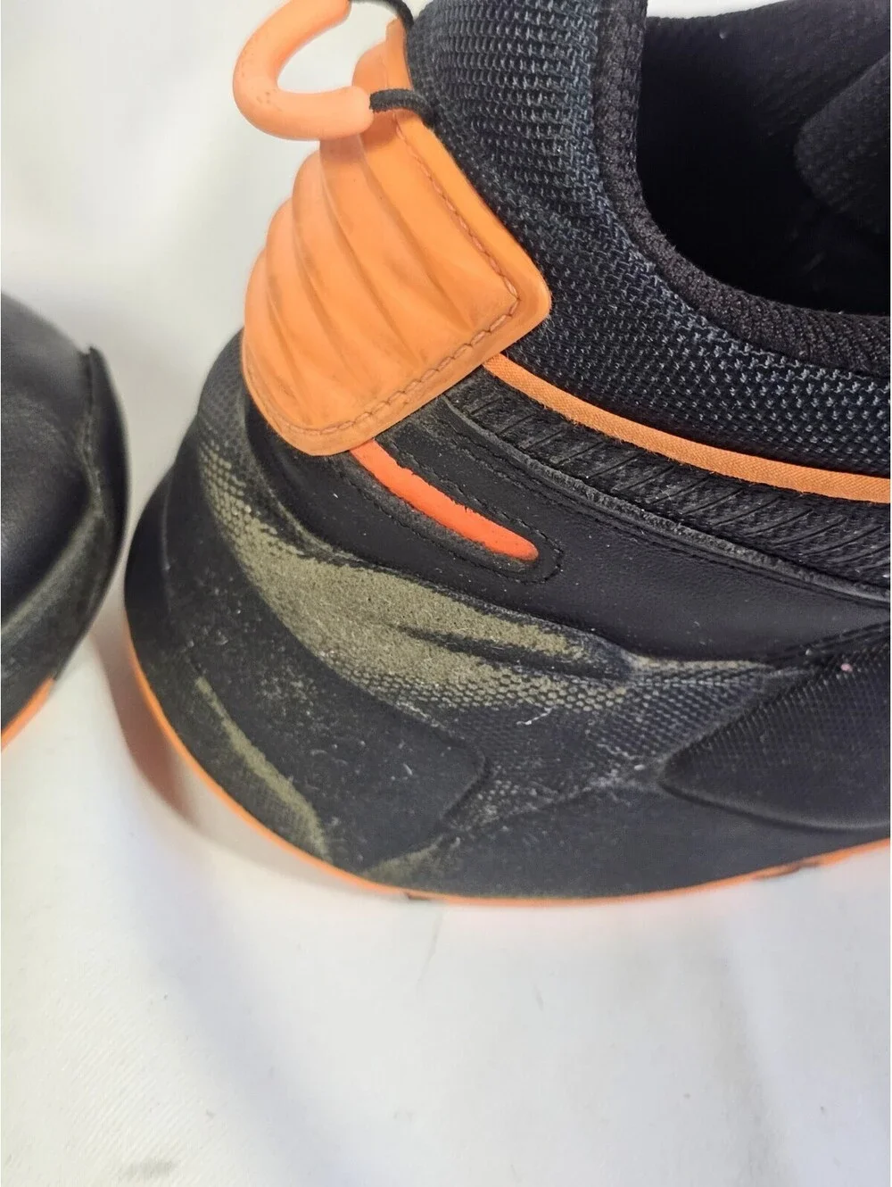 Rare Puma RS-X Winterized Black And Ultra Orange Size 8.5